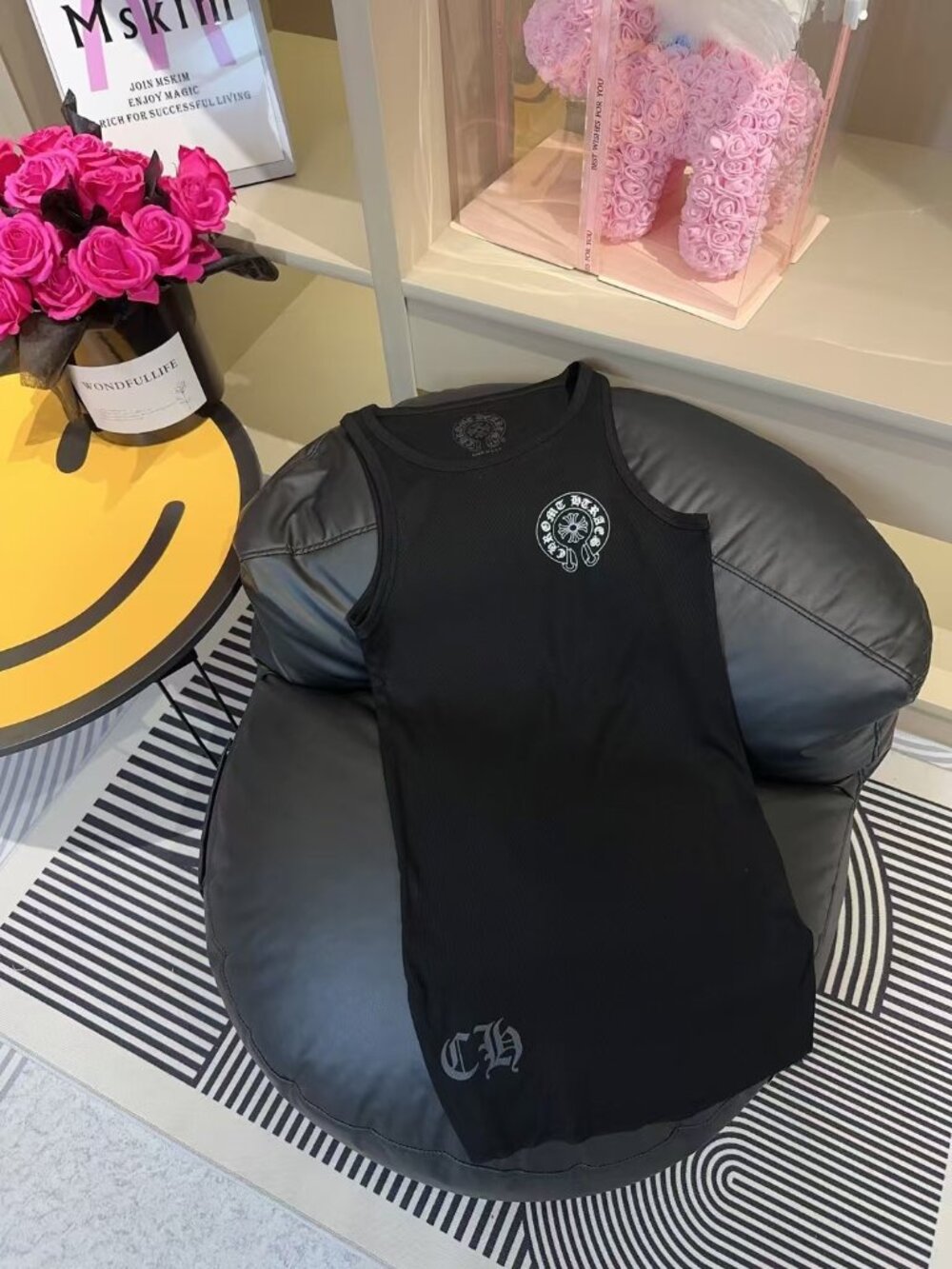 Chrome Hearts women’s black mini dress